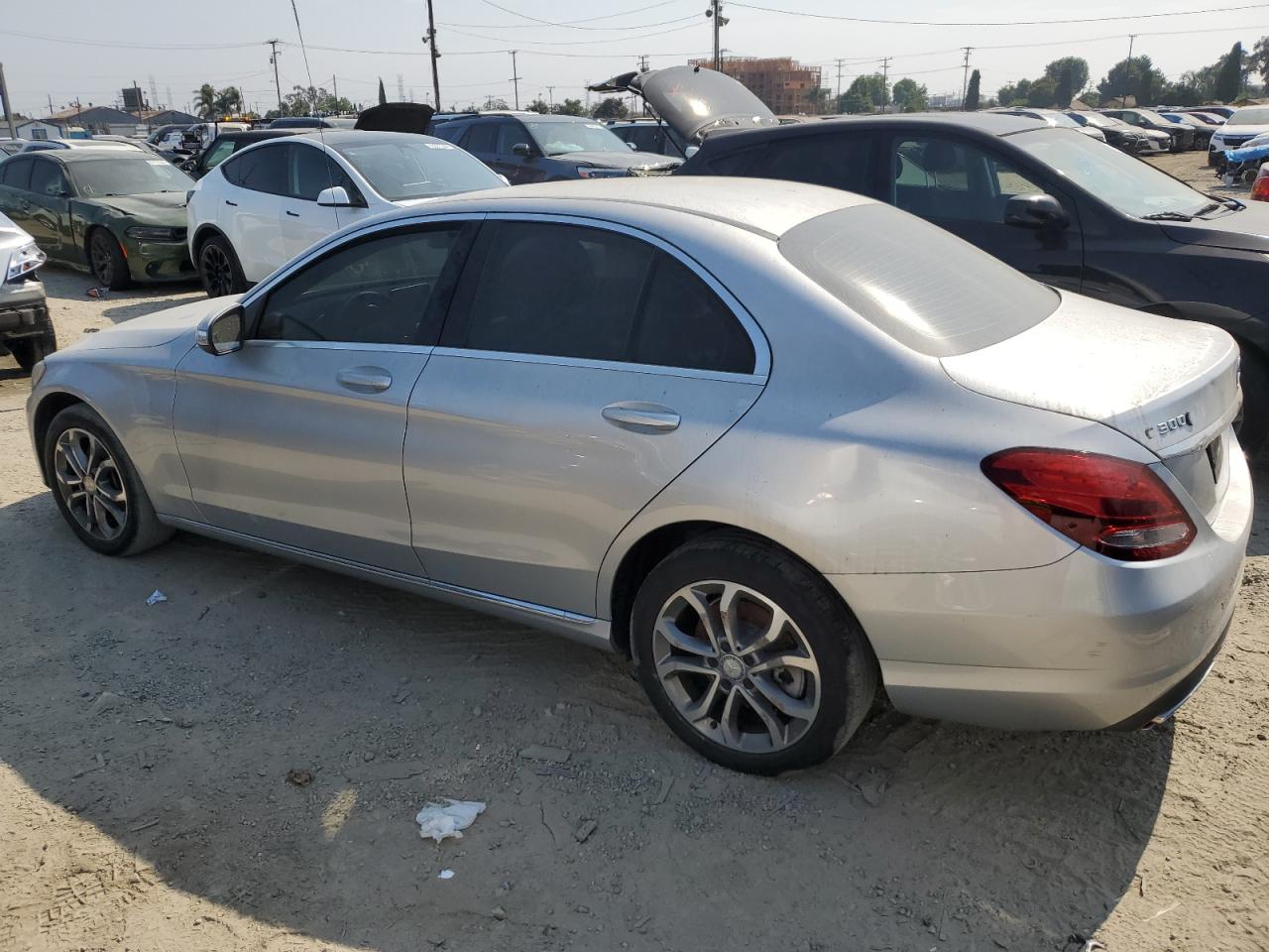 55SWF4KB7FU029079 2015 MERCEDES-BENZ C CLASS - Image 2