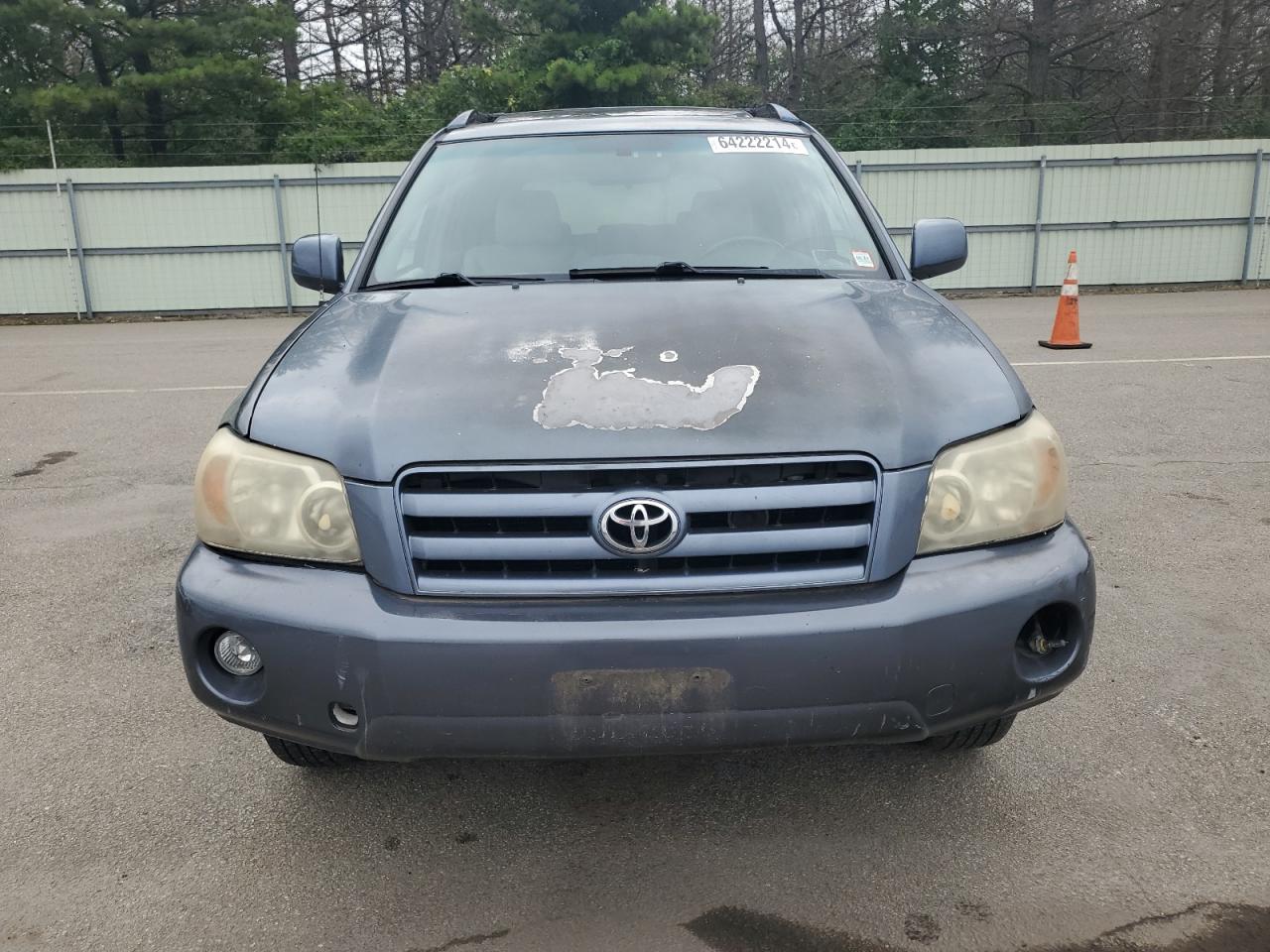 2005 Toyota Highlander Limited VIN: JTEEP21A750095826 Lot: 64222214