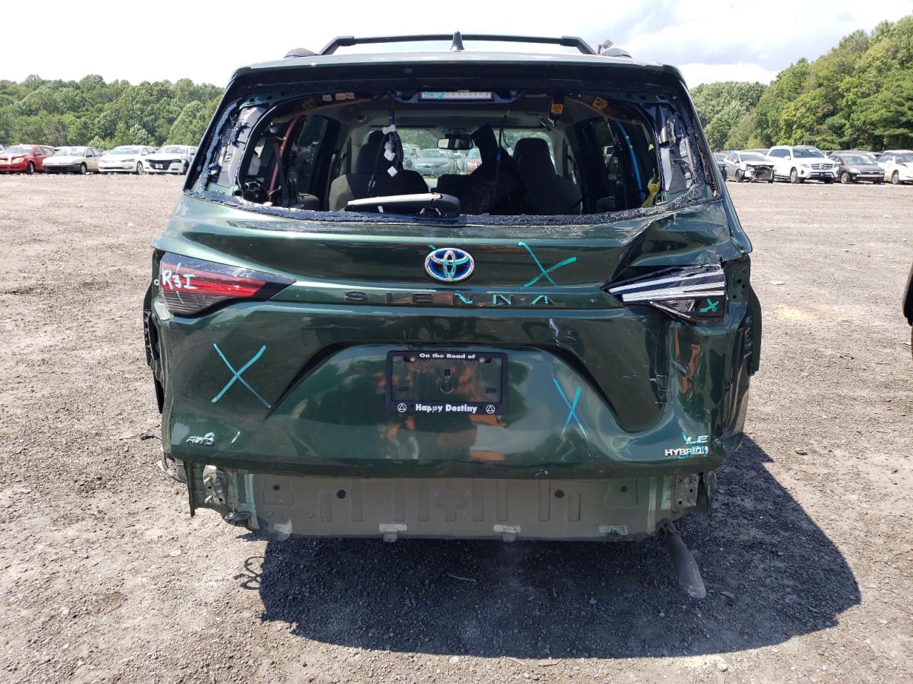 2021 Toyota Sienna Le VIN: 5TDBSKFC9MS035266 Lot: 60607724