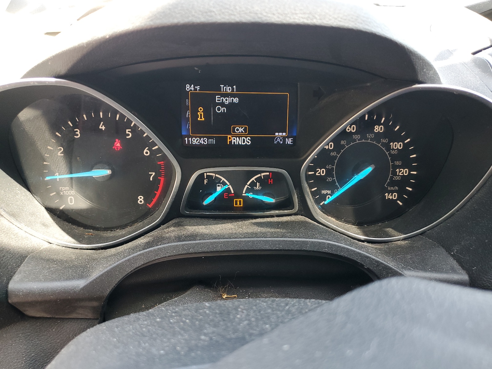 1FMCU9GD8HUC75159 2017 Ford Escape Se