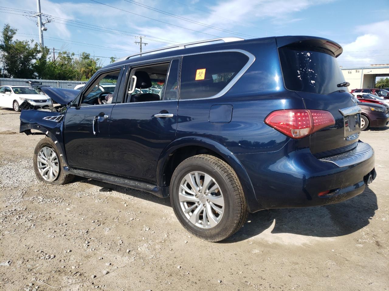 2017 Infiniti Qx80 Base VIN: JN8AZ2NF2H9644176 Lot: 65112214