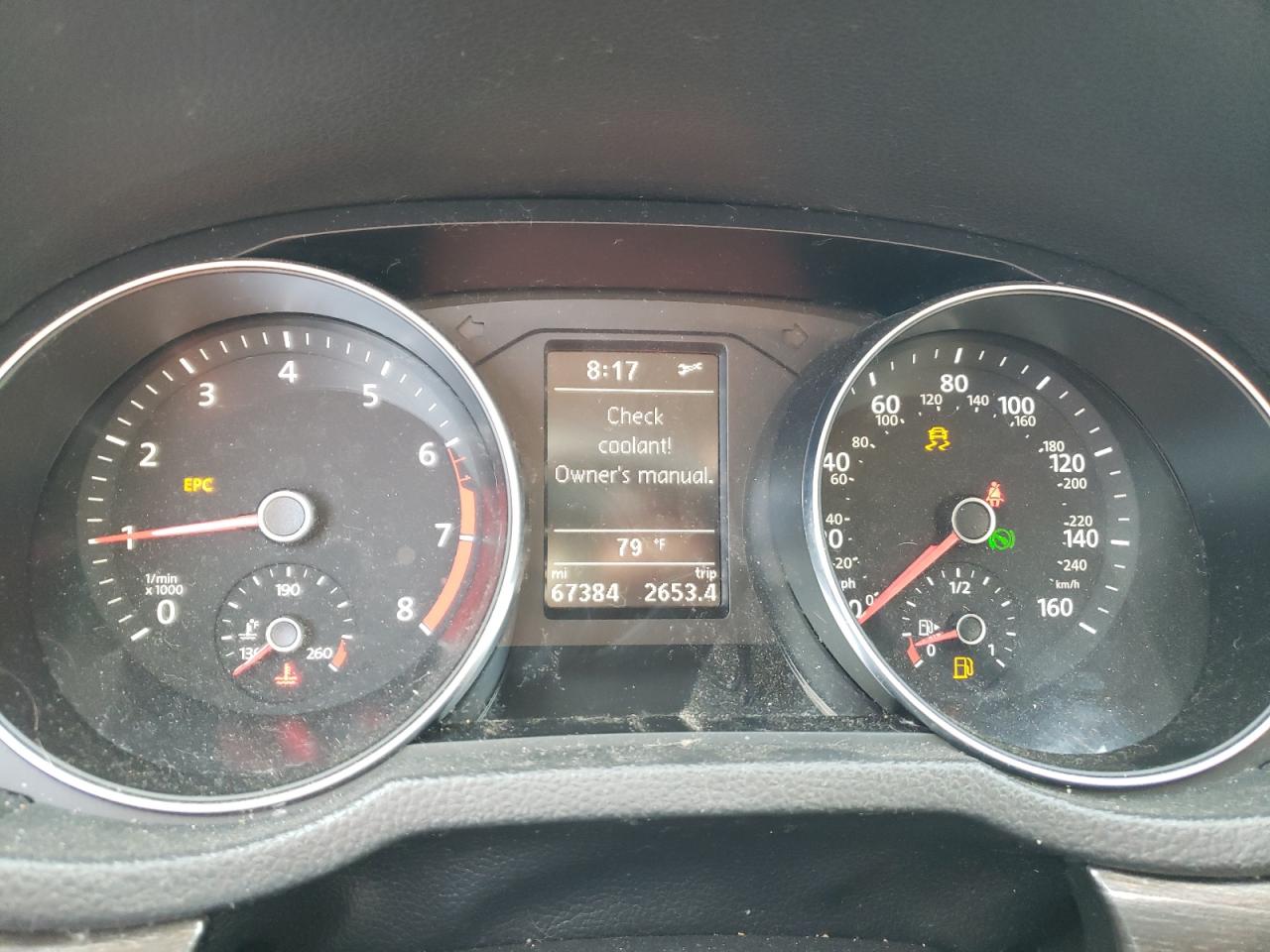 2017 Volkswagen Passat Se VIN: 1VWBT7A31HC012389 Lot: 63808164