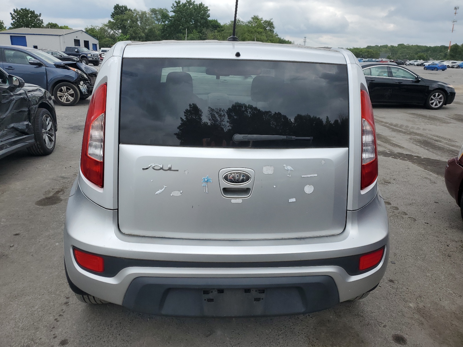 2012 Kia Soul + vin: KNDJT2A67C7362350