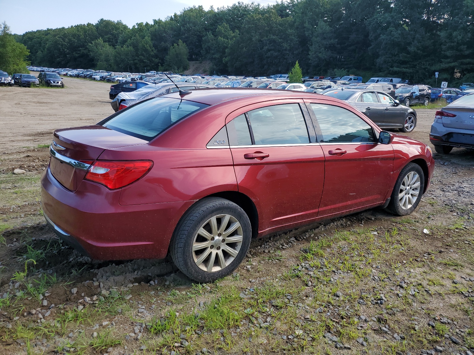 1C3CCBBBXDN578702 2013 Chrysler 200 Touring