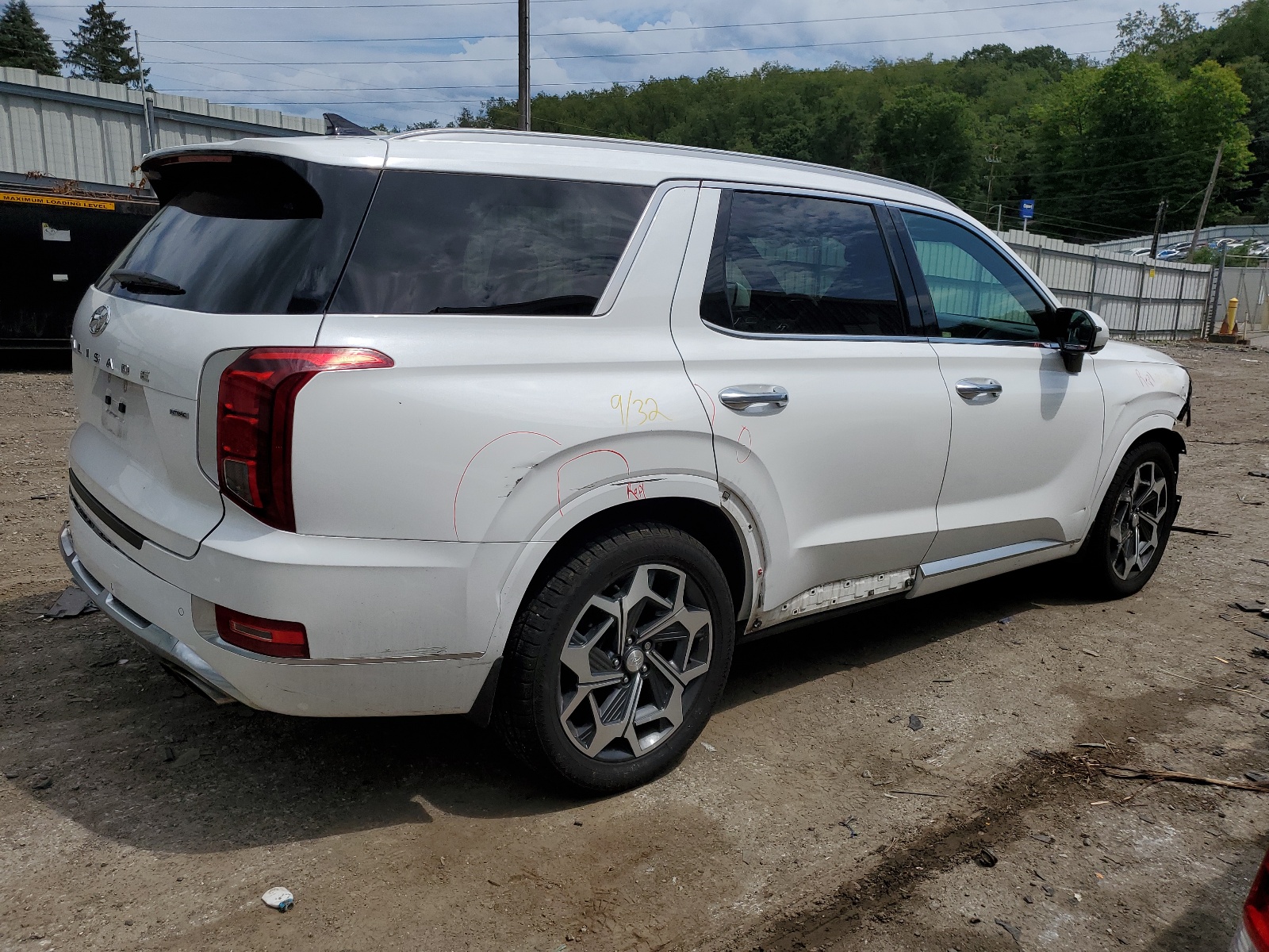 KM8R7DHE7MU278785 2021 Hyundai Palisade Calligraphy