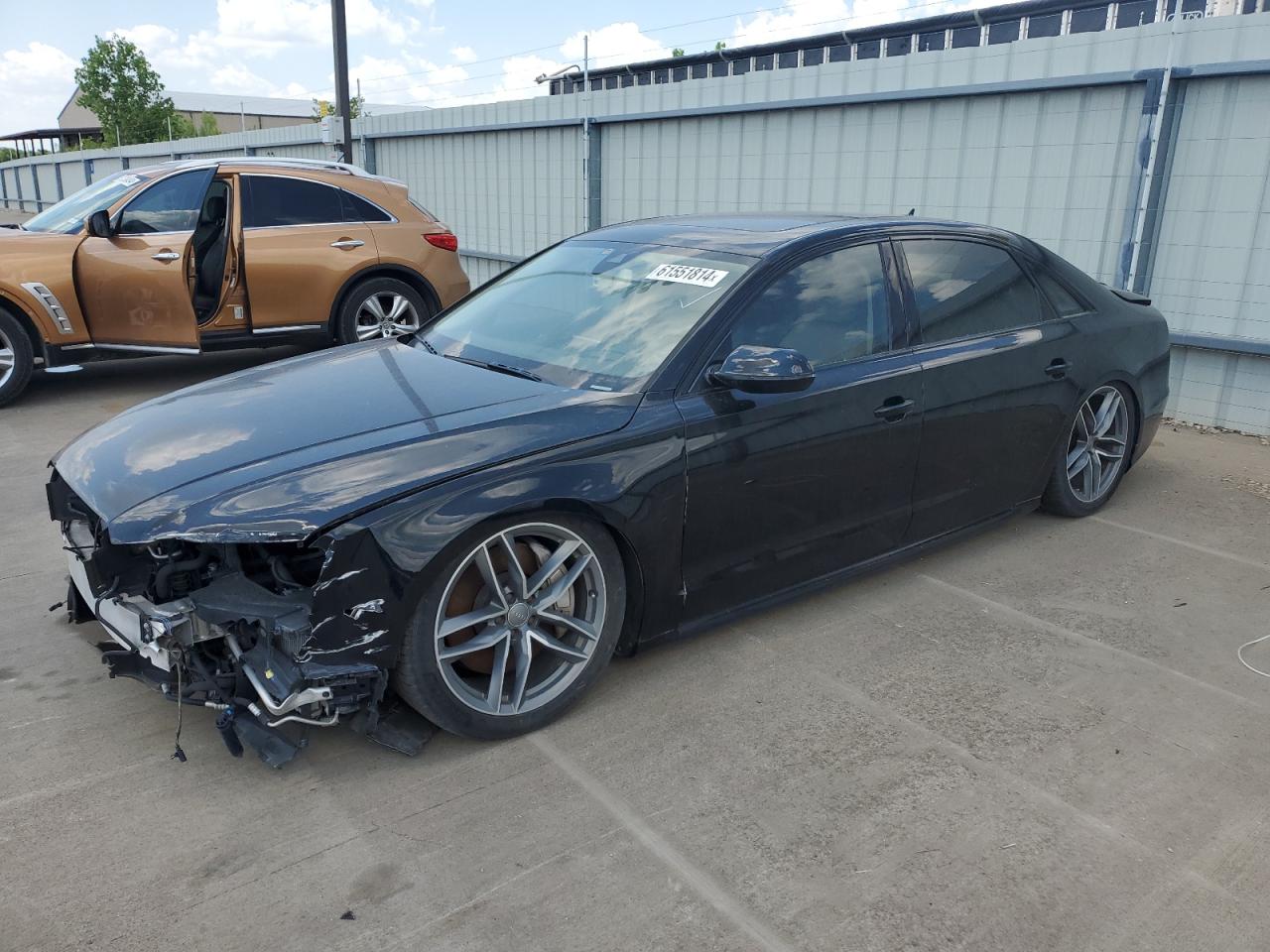 2017 Audi A8 L Quattro VIN: WAU43AFD2HN001106 Lot: 61551814