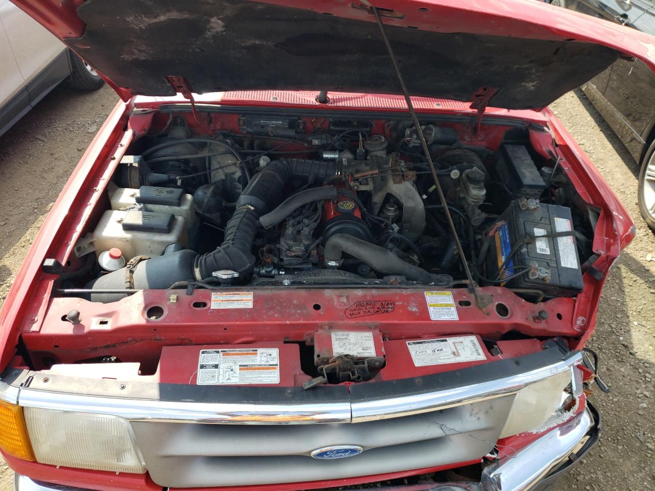 1997 Ford Ranger Super Cab VIN: 1FTCR14A8VPB38685 Lot: 62418154