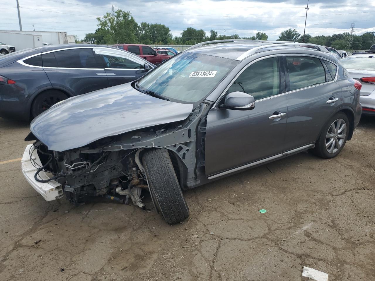 2017 Infiniti Qx50 VIN: JN1BJ0RR5HM416950 Lot: 63813624