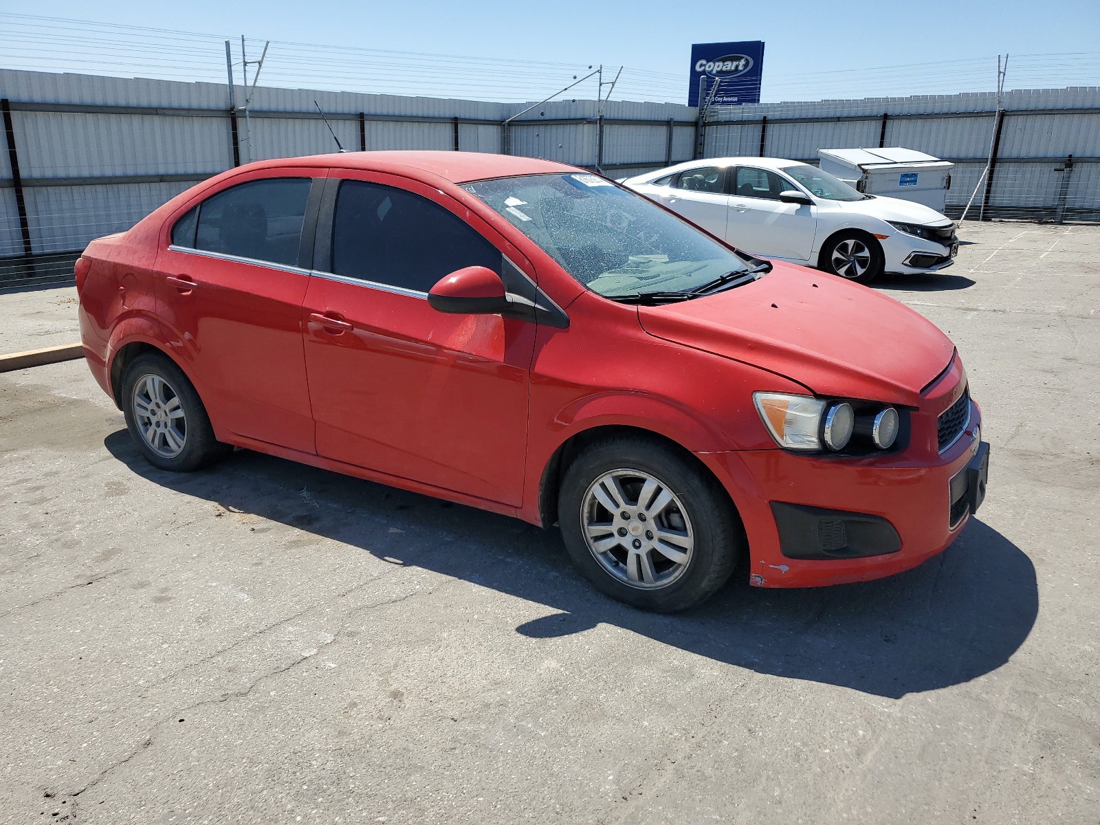 2012 Chevrolet Sonic Lt vin: 1G1JC5SH4C4105402