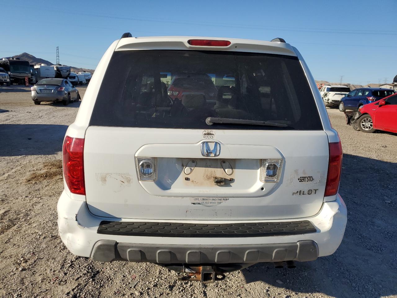 2005 Honda Pilot Ex VIN: 2HKYF18465H539148 Lot: 61080694