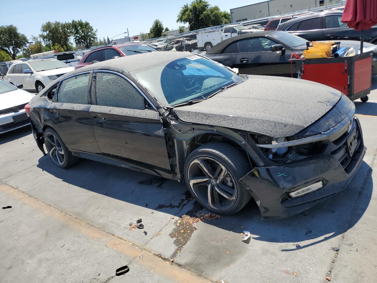 VIN 1HGCV1F33LA011581 2020 HONDA ACCORD no.4