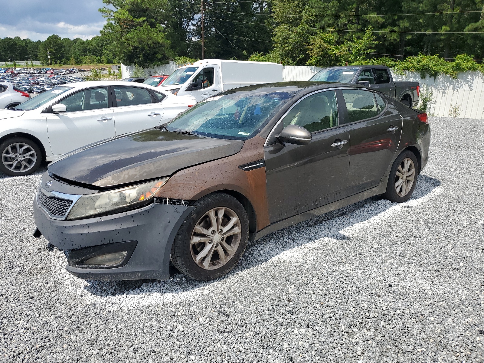 2012 Kia Optima Lx vin: 5XXGM4A7XCG039574
