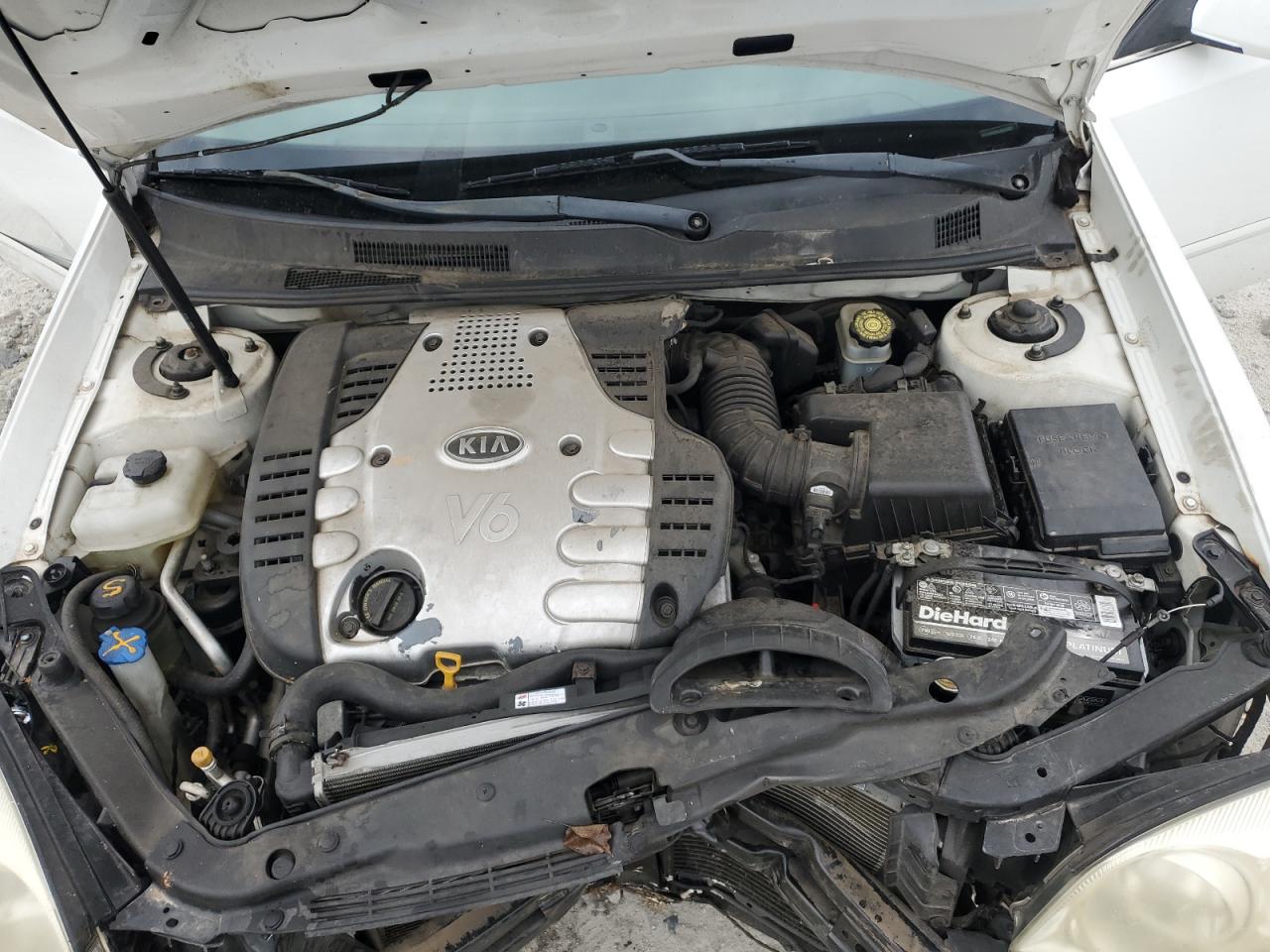 2006 Kia Optima Lx VIN: KNAGE124265027327 Lot: 63171644