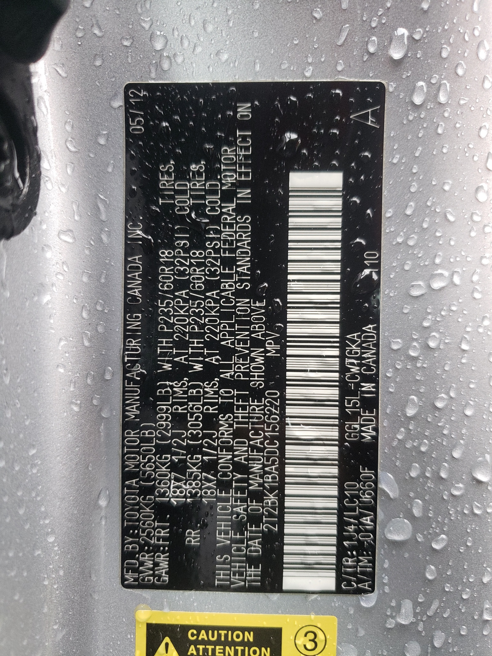 2T2BK1BA5DC156220 2013 Lexus Rx 350 Base