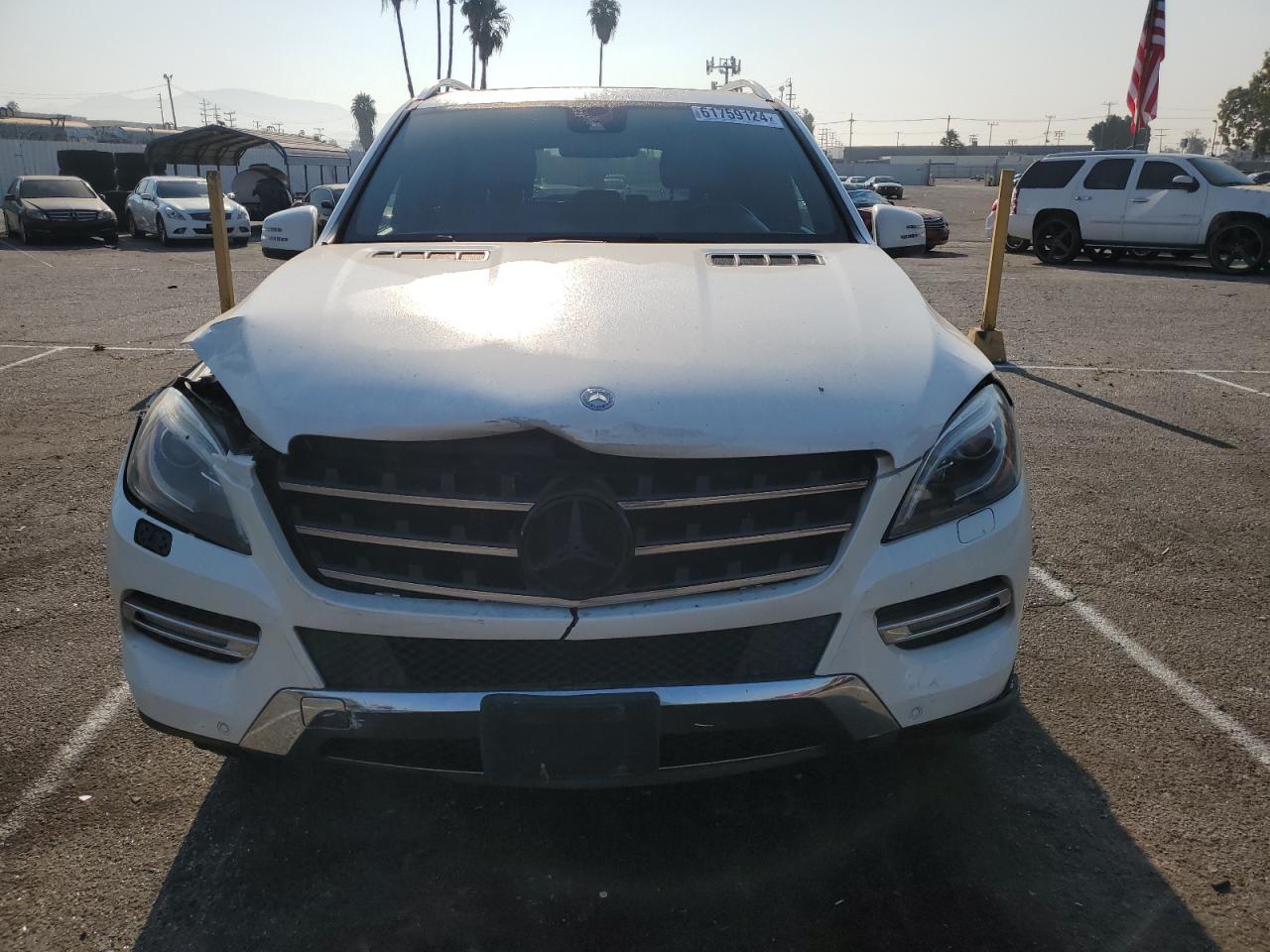 2013 Mercedes-Benz Ml 350 VIN: 4JGDA5JB2DA168245 Lot: 61759124
