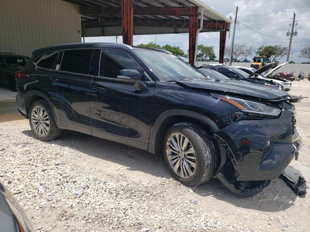  TOYOTA HIGHLANDER 2022 Czarny