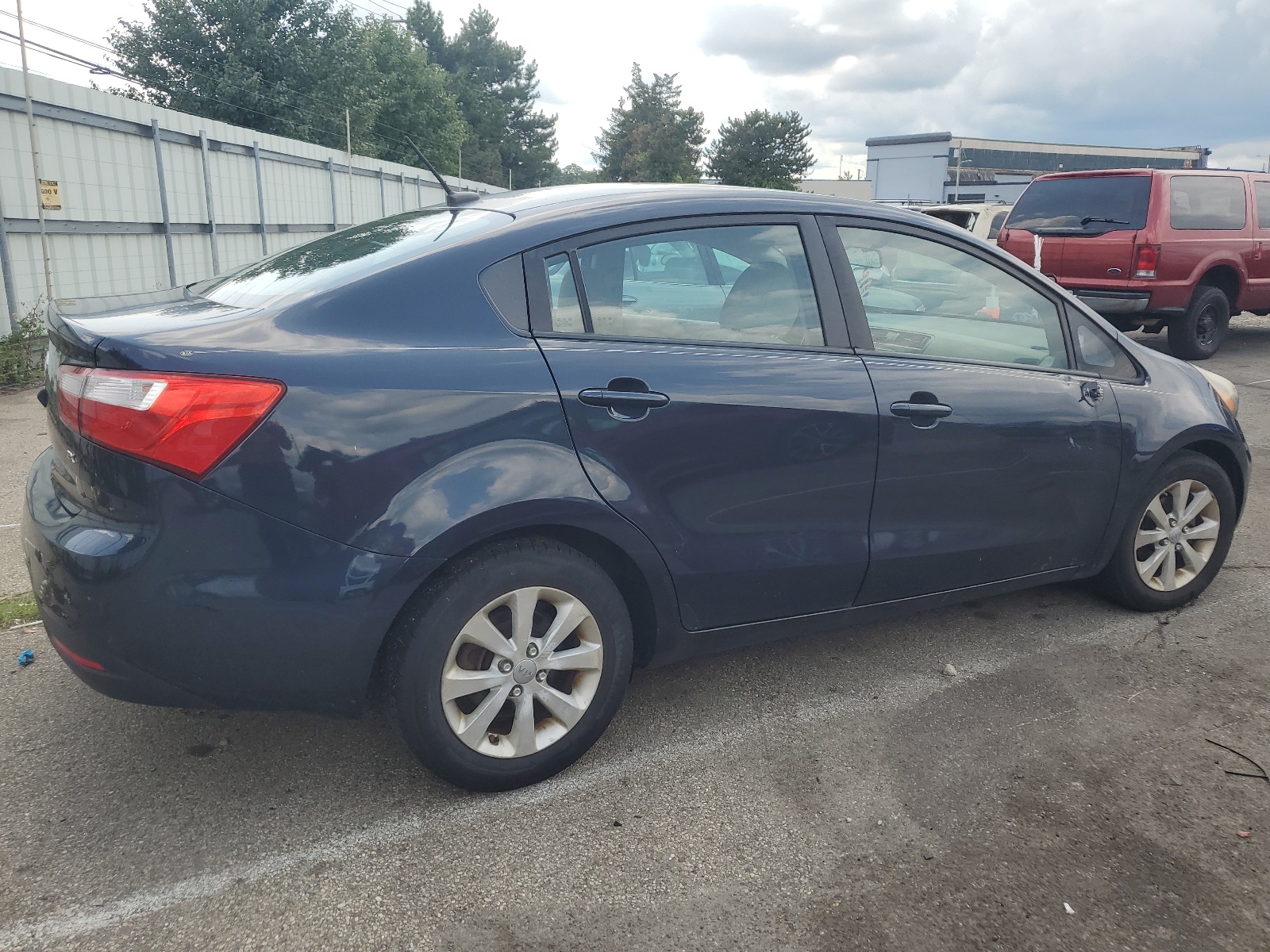 2013 Kia Rio Ex vin: KNADN4A30D6104989