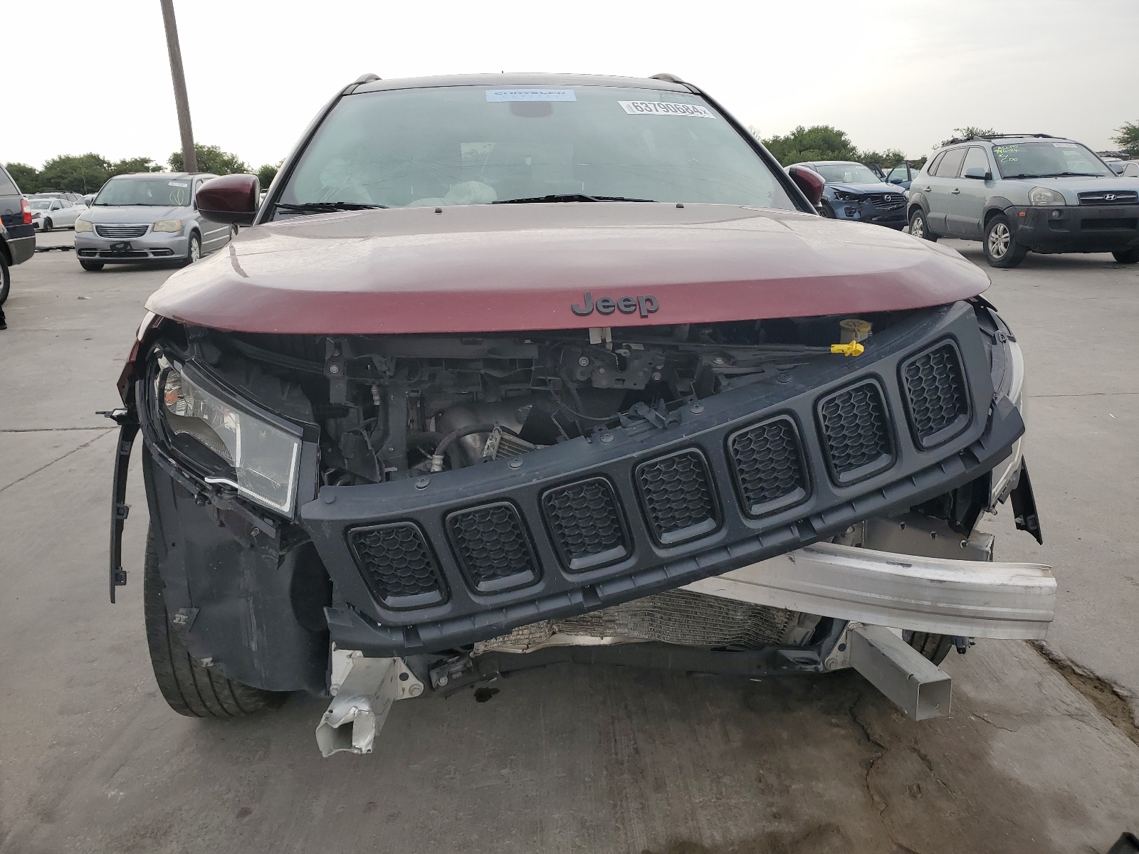 2021 Jeep Compass Latitude vin: 3C4NJCBB8MT510138