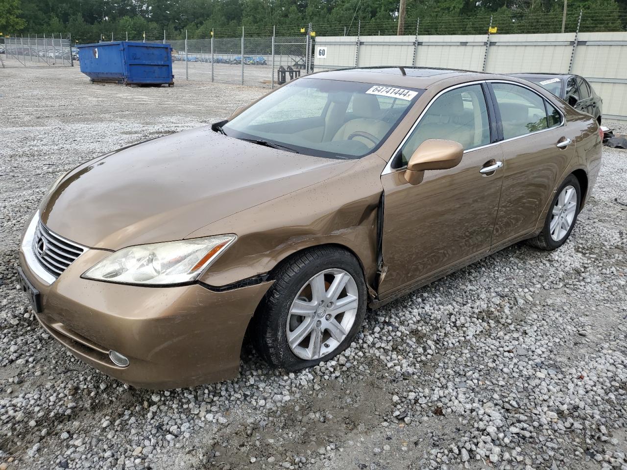 2007 Lexus Es 350 VIN: JTHBJ46G872104346 Lot: 64741444