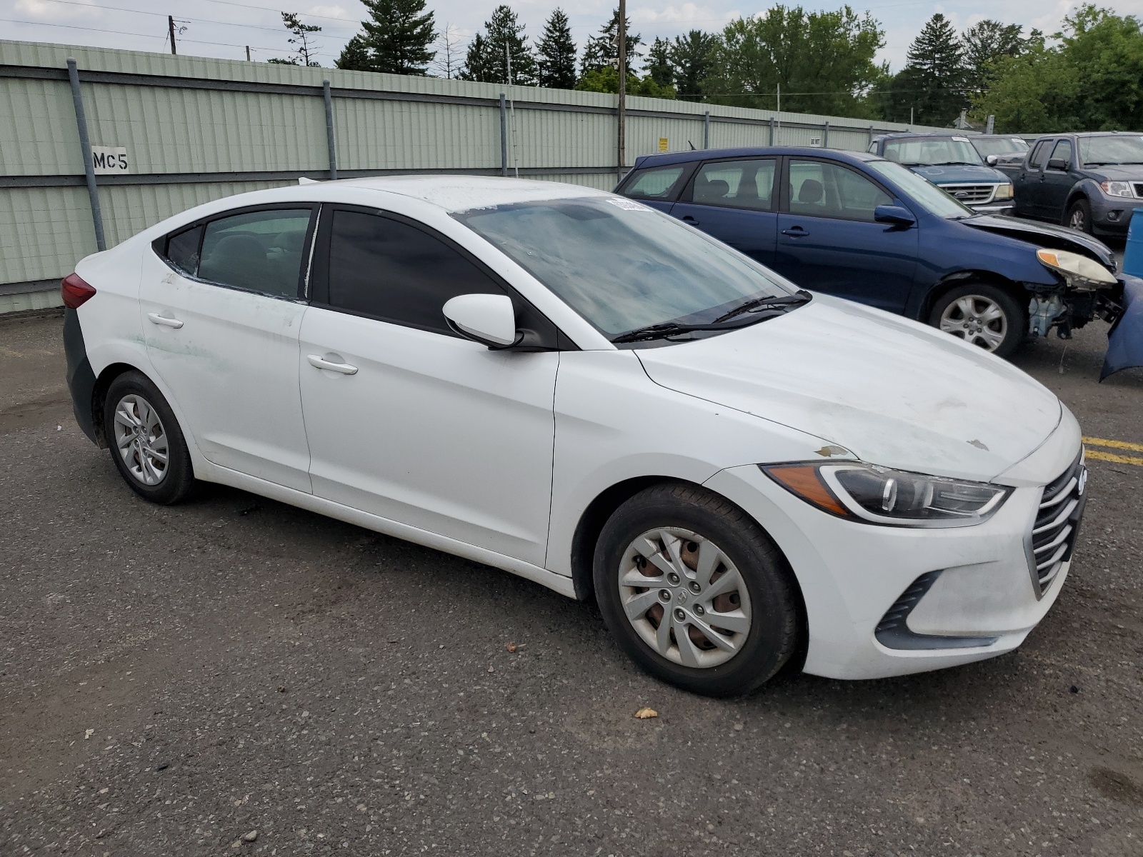 2017 Hyundai Elantra Se vin: 5NPD74LFXHH116132