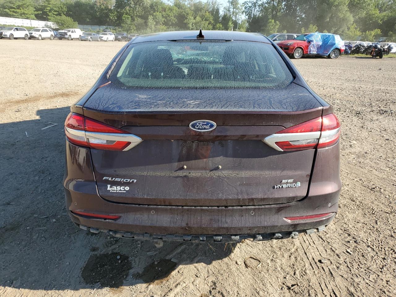 2019 Ford Fusion Se VIN: 3FA6P0LU9KR168300 Lot: 63244004