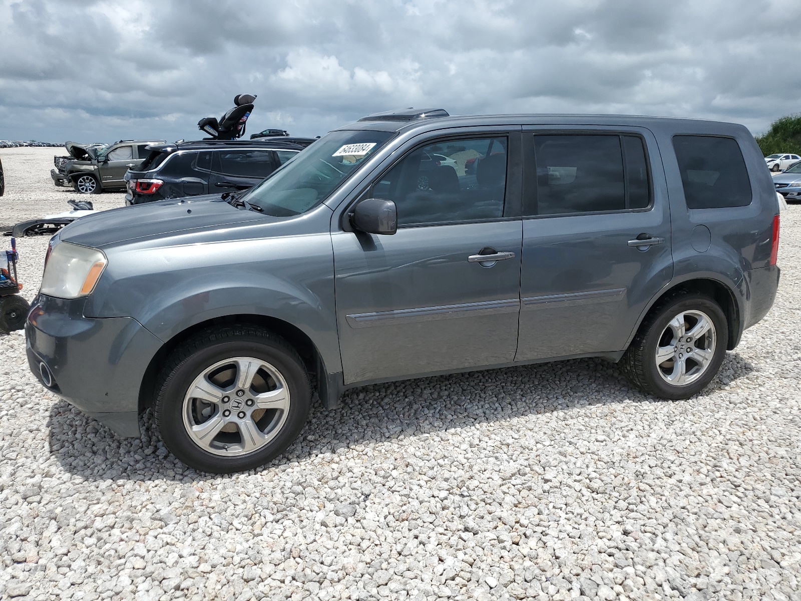 2012 Honda Pilot Exl vin: 5FNYF3H6XCB034528