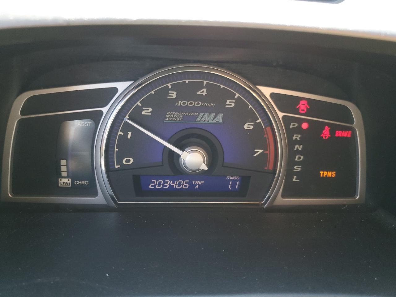 2008 Honda Civic Hybrid VIN: JHMFA36248S014547 Lot: 61667304