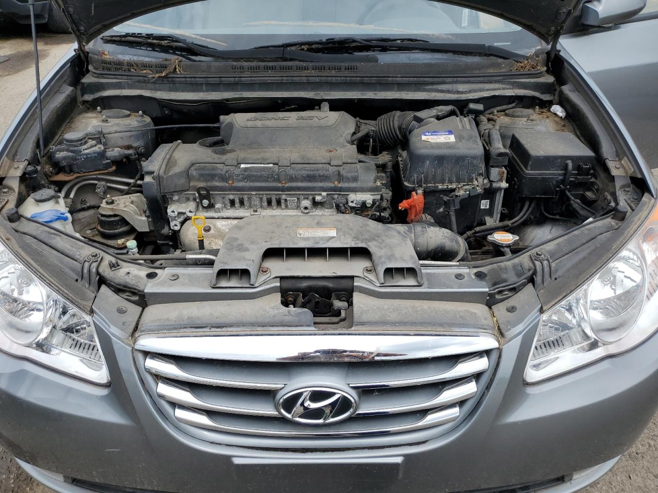 2010 Hyundai Elantra Blue VIN: KMHDU4ADXAU181158 Lot: 61427994