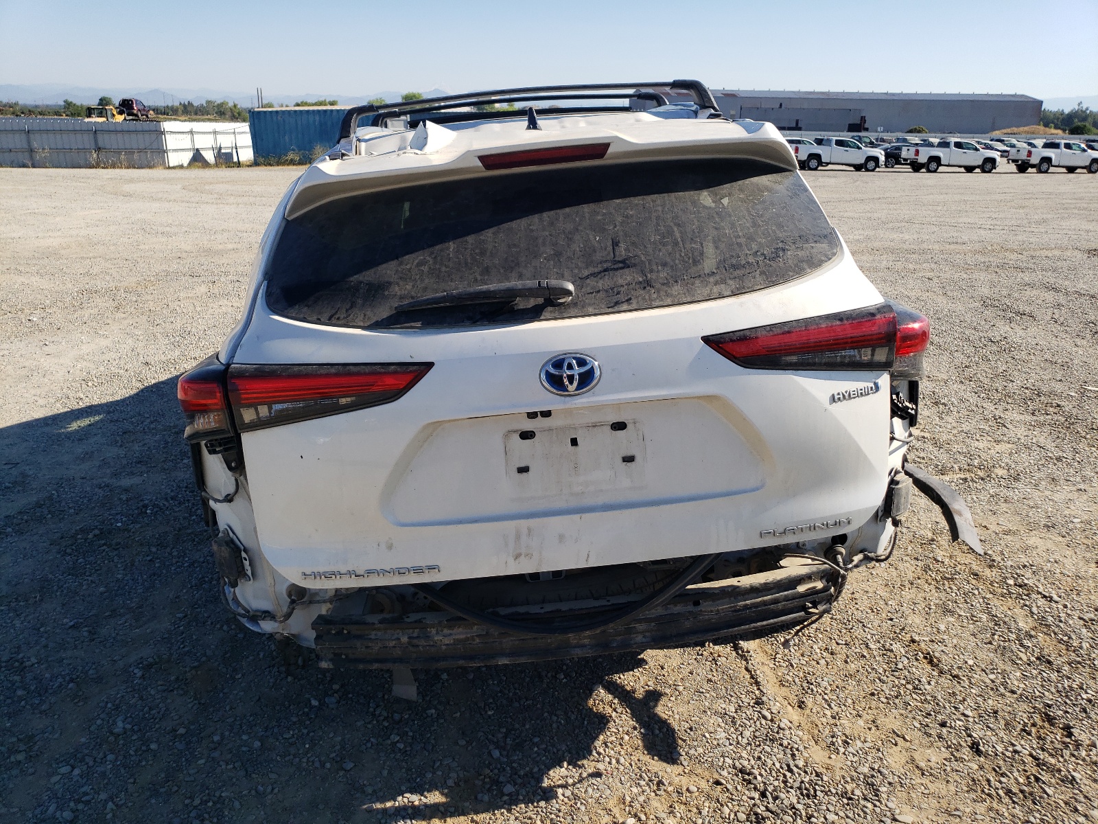 5TDEBRCH1MS021853 2021 Toyota Highlander Hybrid Platinum