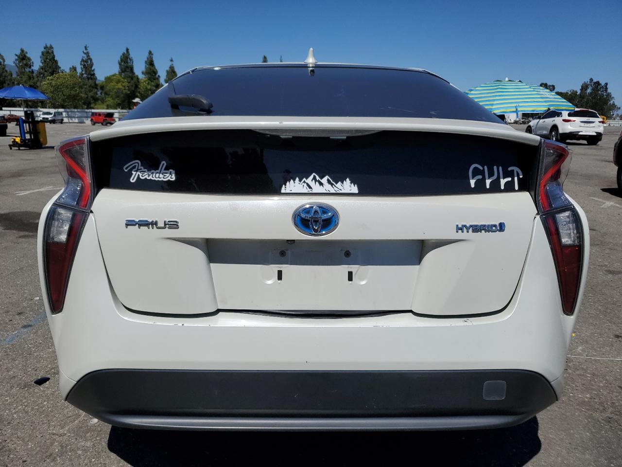 2016 Toyota Prius VIN: JTDKBRFU8G3501244 Lot: 65248734