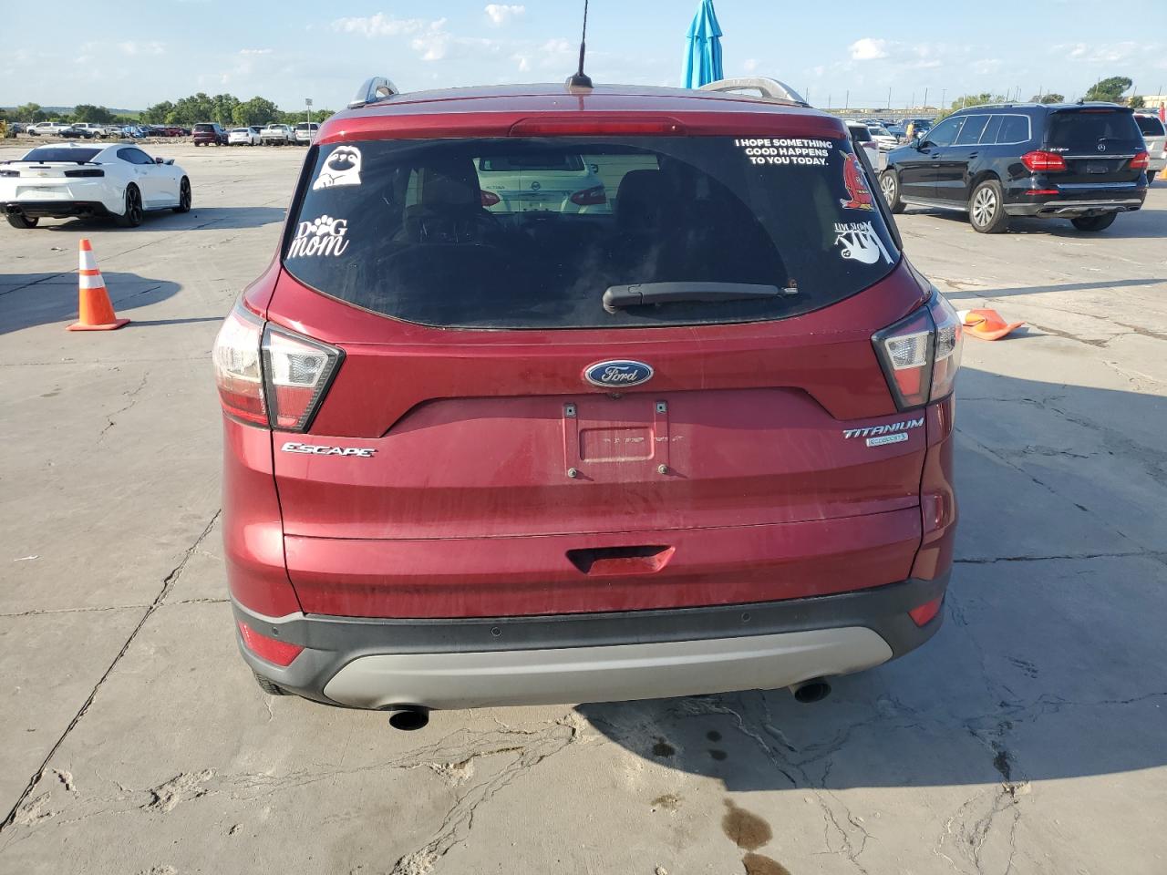 2017 Ford Escape Titanium VIN: 1FMCU0JD0HUA80600 Lot: 62514374