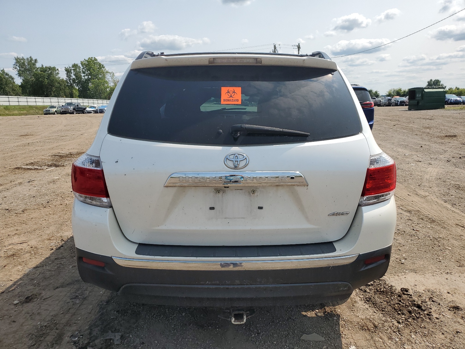 5TDBK3EH8CS159188 2012 Toyota Highlander Base
