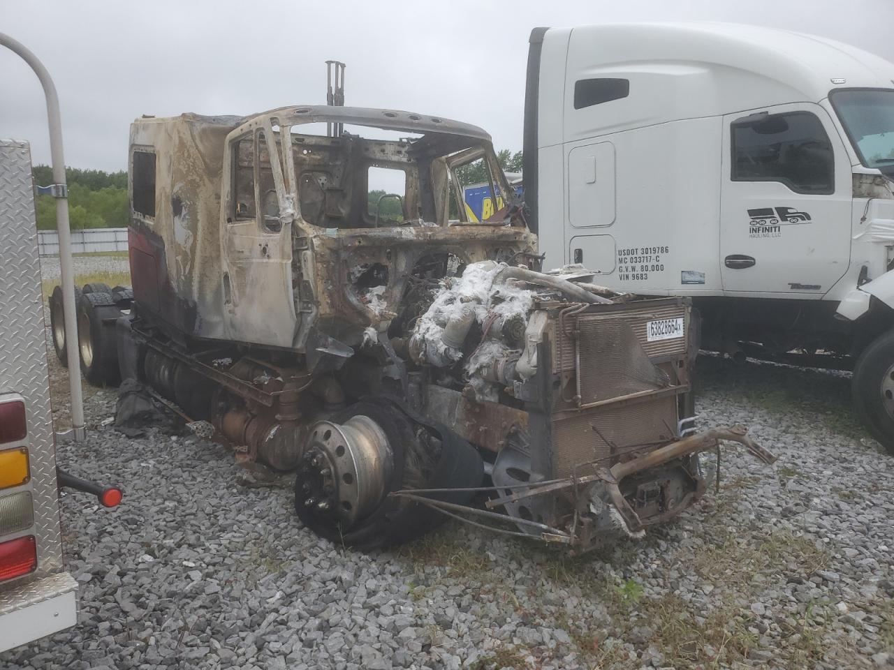2017 International Prostar  for Sale in Memphis, TN - Burn - Interior