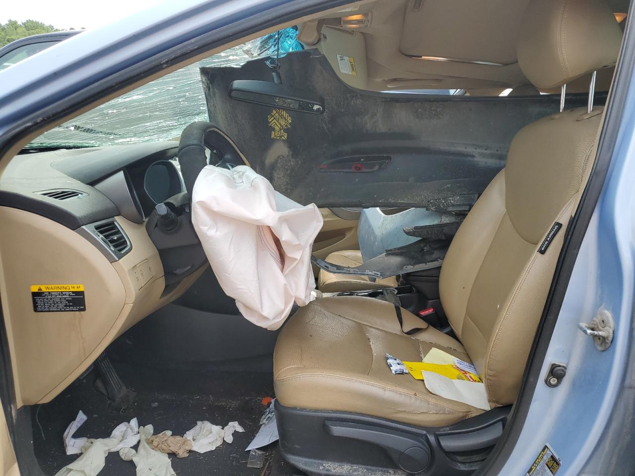 2012 Hyundai Elantra Gls VIN: KMHDH4AE6CU320511 Lot: 64744484