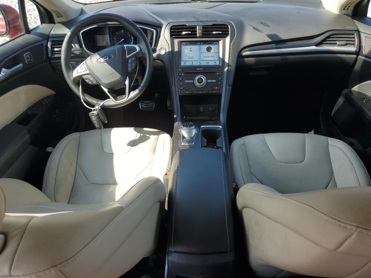 2017 Ford Fusion Titanium Hev VIN: 3FA6P0RU3HR279747 Lot: 63282464