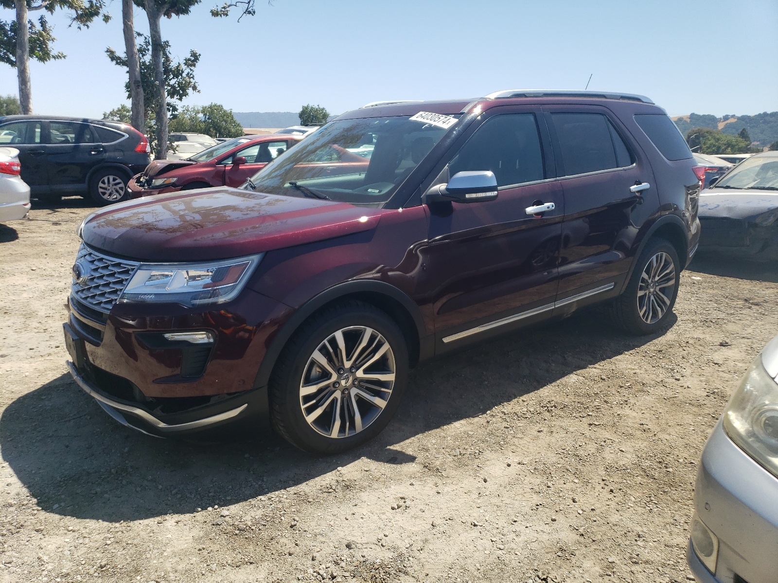 1FM5K8HT4KGA90420 2019 Ford Explorer Platinum