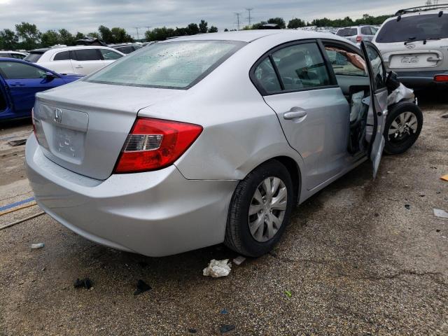  HONDA CIVIC 2012 Silver