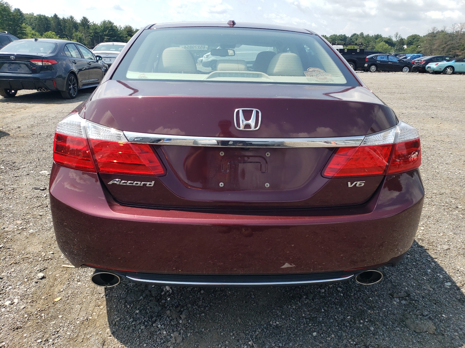 2013 Honda Accord Exl vin: 1HGCR3F87DA033161