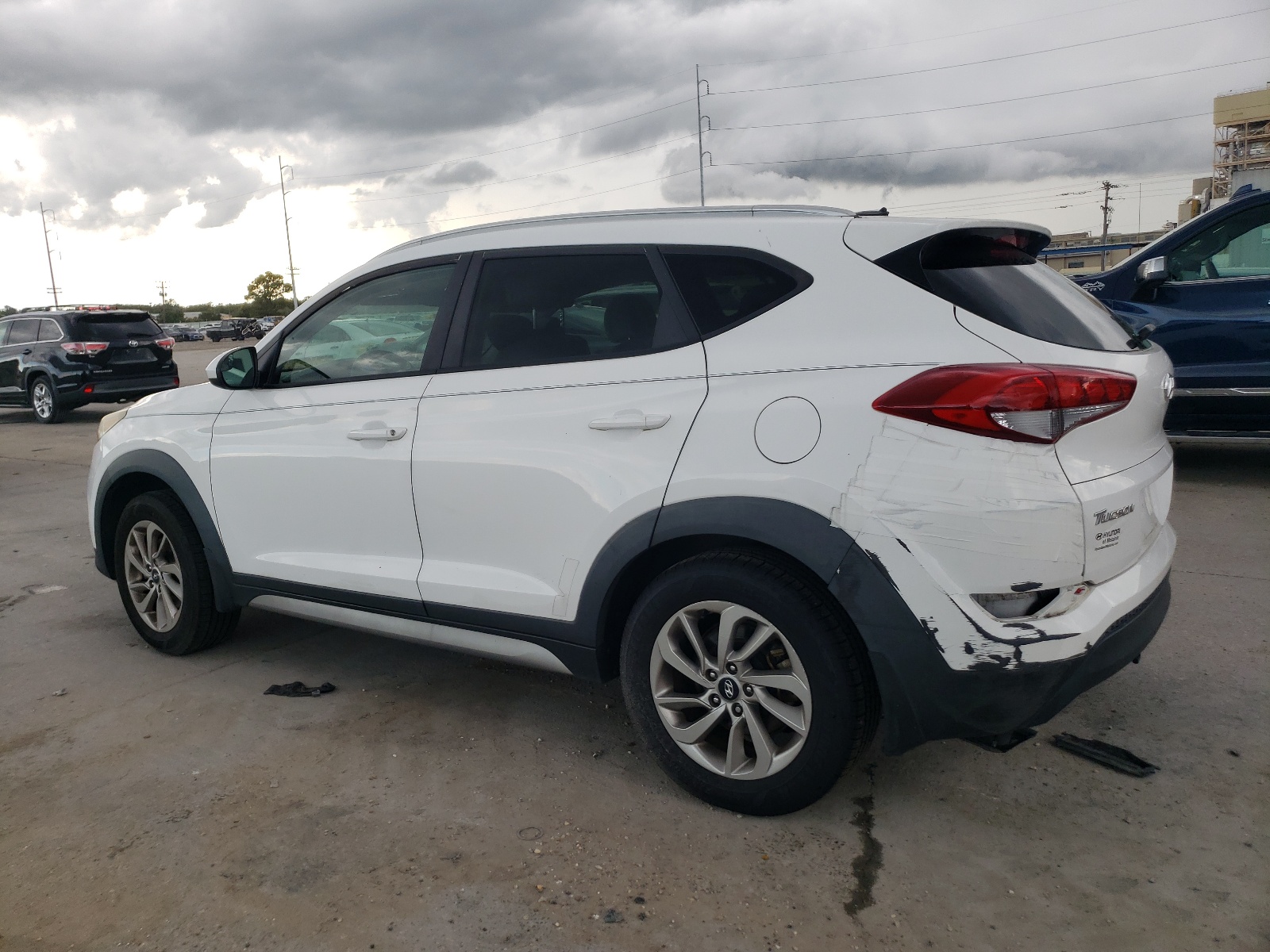 2017 Hyundai Tucson Limited vin: KM8J33A44HU294517