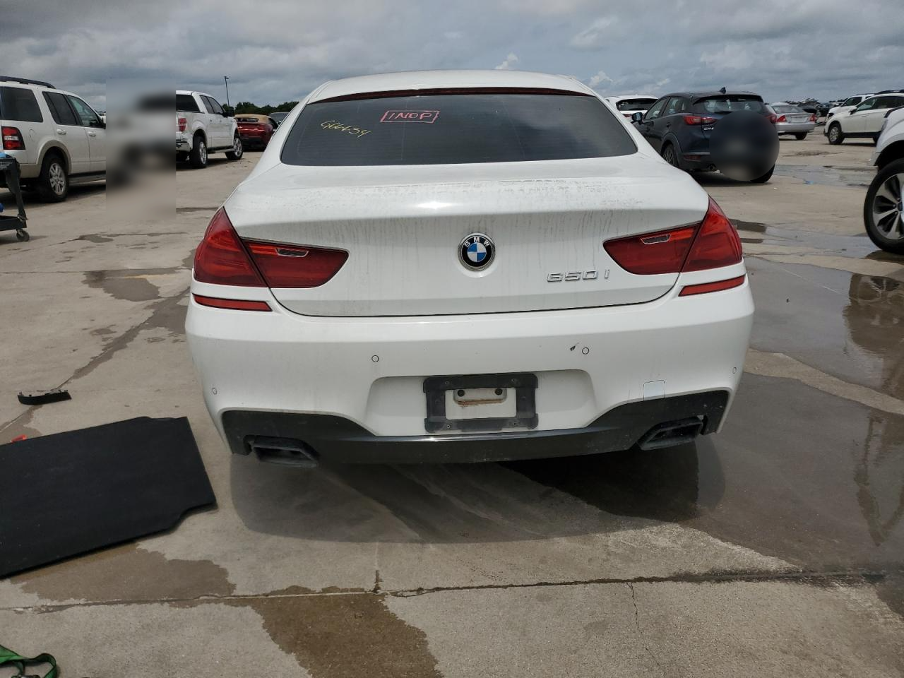 2013 BMW 650 I vin: WBA6B2C52DDG66654