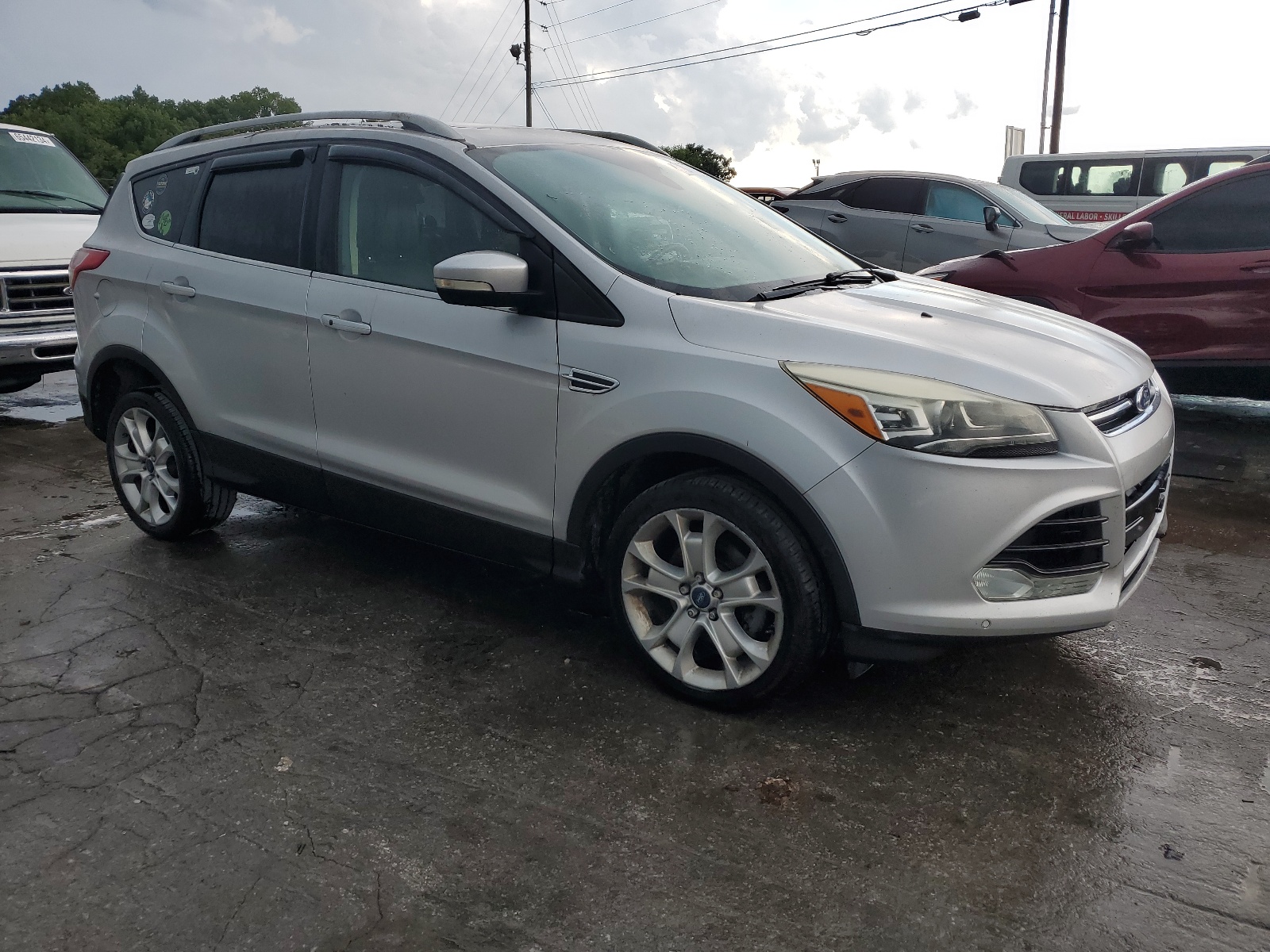 2015 Ford Escape Titanium vin: 1FMCU0JX6FUA24104