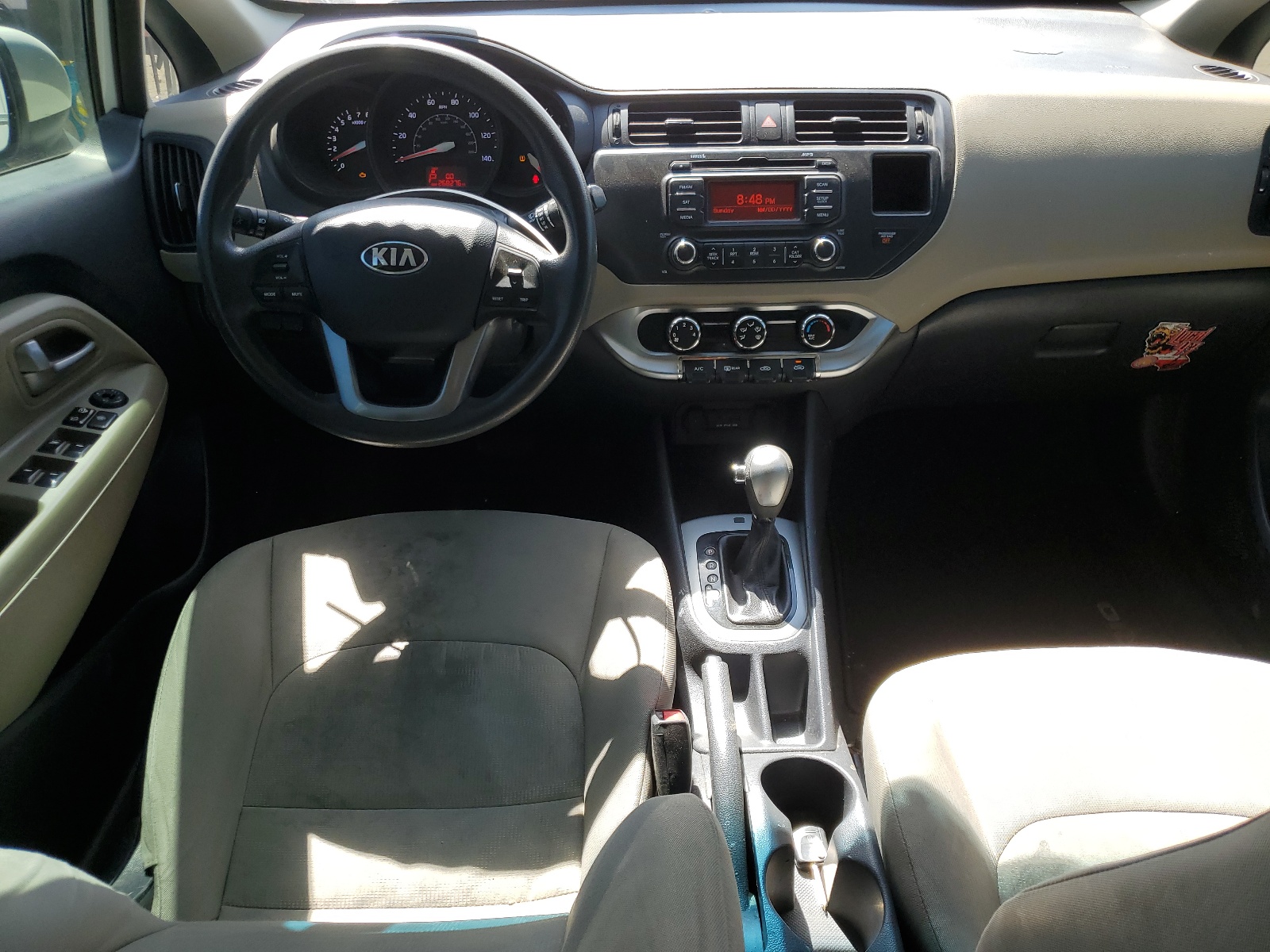 KNADM5A38E6350263 2014 Kia Rio Lx