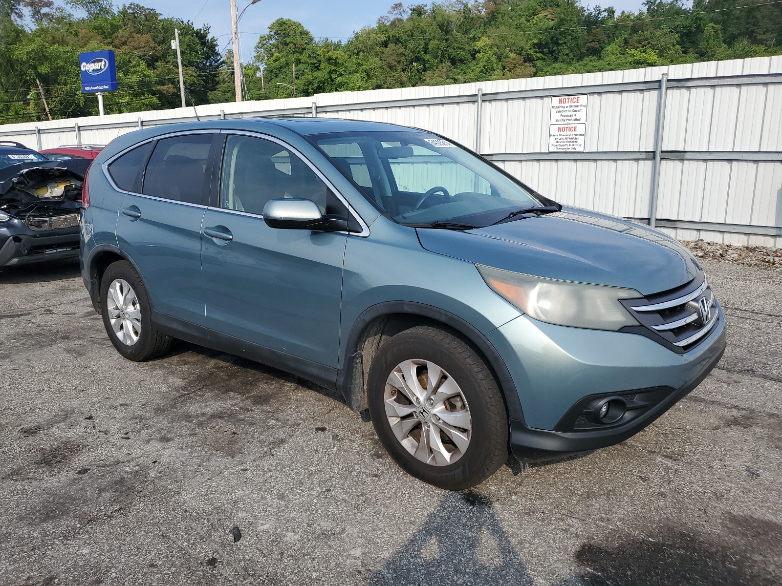 2012 Honda Cr-V Ex vin: 5J6RM4H57CL036395