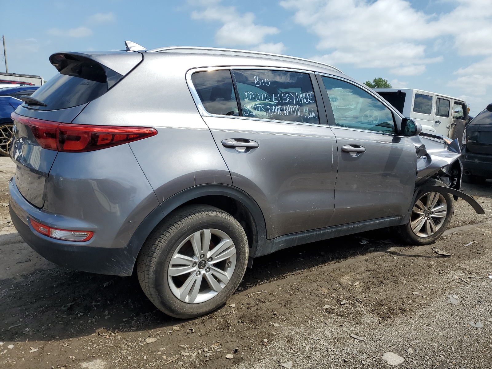 2018 Kia Sportage Lx vin: KNDPMCACXJ7326488