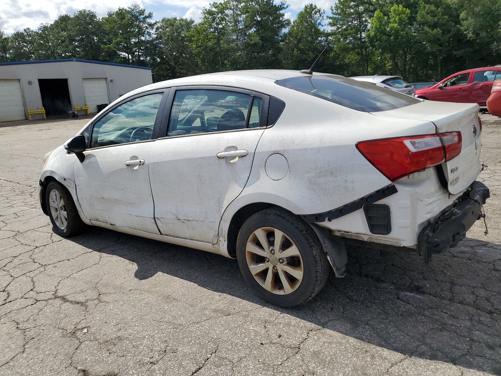 2012 Kia Rio Ex vin: KNADN4A3XC6089576