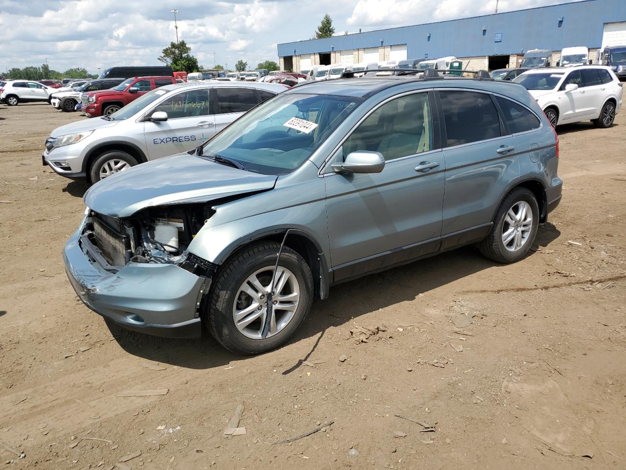 2010 Honda Cr-V Exl VIN: 5J6RE4H73AL040746 Lot: 63391044