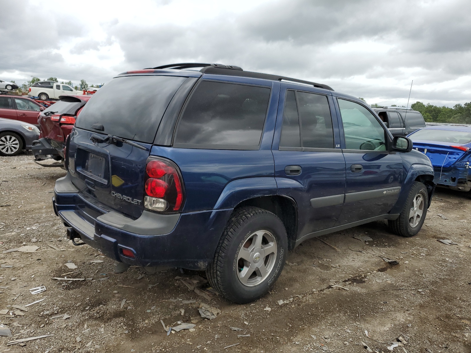 1GNDT13S442388606 2004 Chevrolet Trailblazer Ls