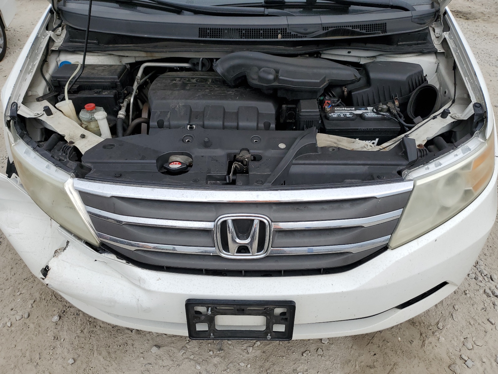 5FNRL5H63CB030295 2012 Honda Odyssey Exl