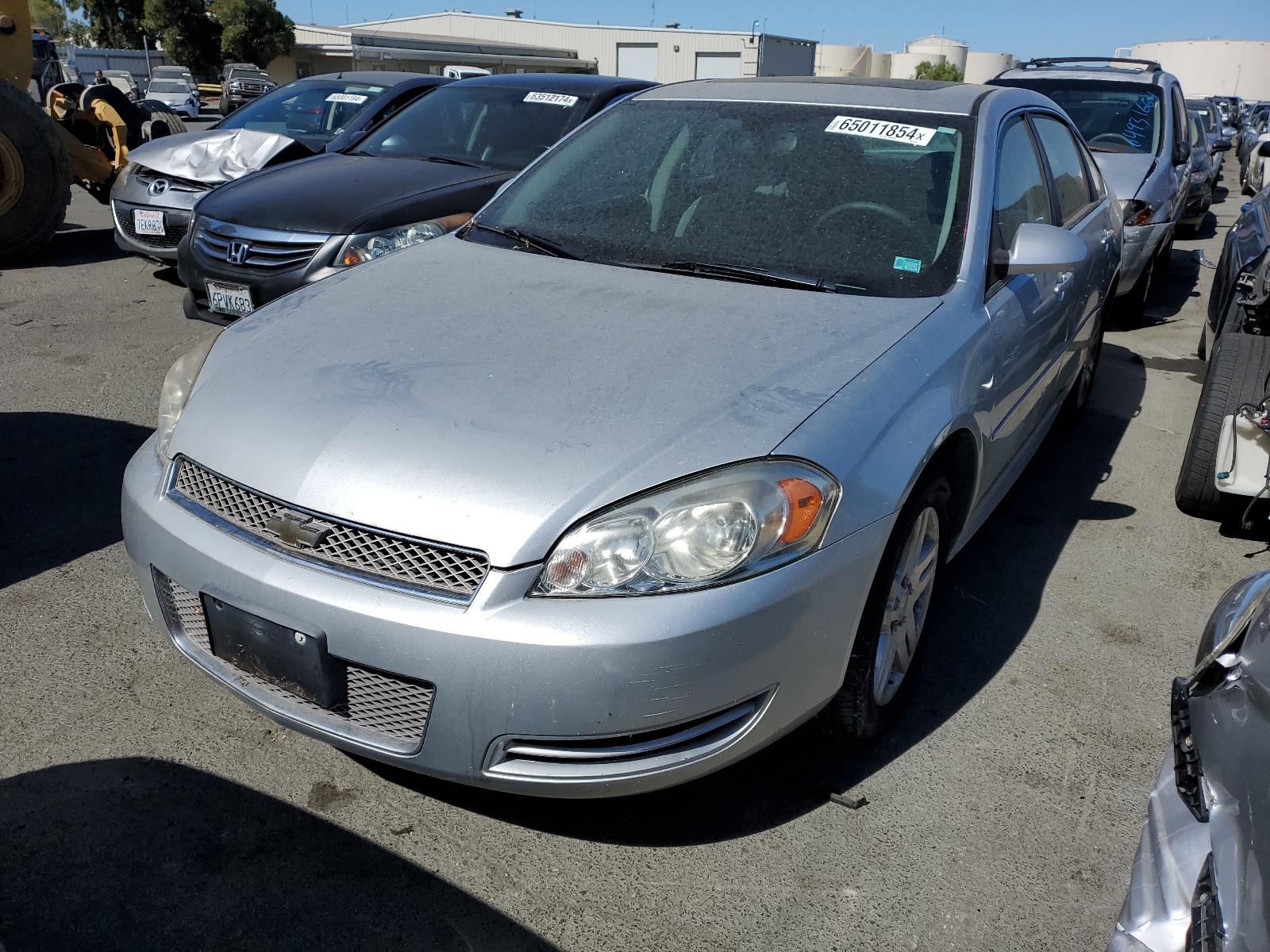 2012 Chevrolet Impala Lt vin: 2G1WG5E36C1104841