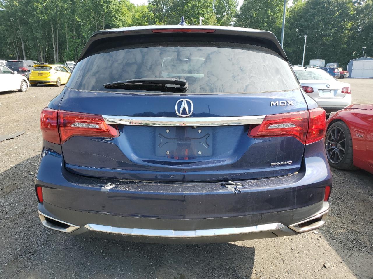 2017 Acura Mdx Technology VIN: 5J8YD4H55HL000327 Lot: 62421194